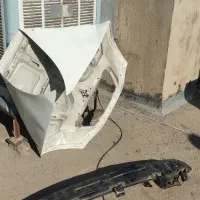 وسایل تیبا درب موتور و رادیاتور و کفی پژو و باطری