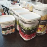جای حبوبات و قند و شکر مارک لیمون