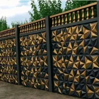 دیوار پیش ساخته طرح الماس