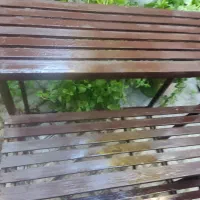 پایه گلدون چوبی