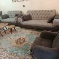 مبل هفت نفره راحتی همراه با میز عسلی