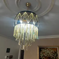 لوستر کریستالی ریموت دار