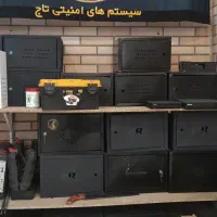 رک ۴ یونیت مشکی تمام فلز
