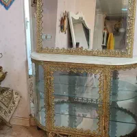 آینه کنسول برنجی