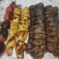 کوبیده گوشت طعم عالی لذیذ برازجان