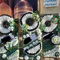 تاج گل مصنوعی ترحیم و تفت مدل‌های لوکس و اقتصادی