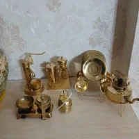 برنجی برنزی مجسمه برنز کلکسیون ظروف آشپزخانه