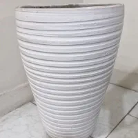 گلدان  سفالی  کاملا سالم