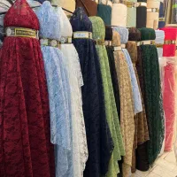 پارچه دانتل قیطوندار