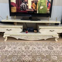میز تی وی چار تیکه طرح سنگ