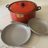 ۱ قابلمه و ۲ ماهیتابه