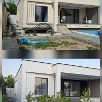 نقاشی ساختمان .نما . استخر. کینتکس .کناف