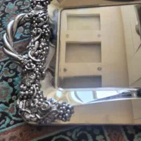 سینی استیل پذیرایی فنجون و نعلبکی چینی زرین نو
