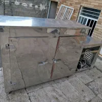 یخچال ویترینی استیل