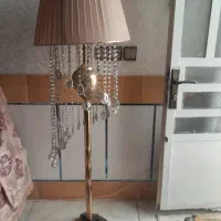 آباژور فلزی زرد