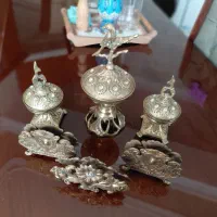 قندان  وجا کاغذ دستمالی برنز