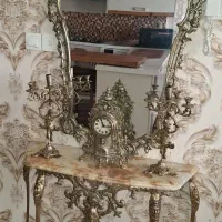 آینه وکنترل برنز