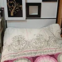 تخت چوبی بسیار محکم یک نفره شیک