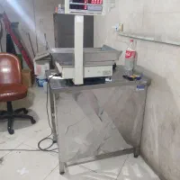 پاچال استیل ترازو  مرغ بر  تابلو مرغ ماهی