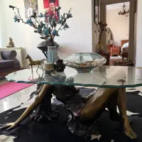 میز وسط مبلی طرح برنز