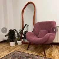 مبل پینترستی تک نفره و آینه