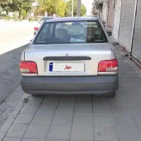 پراید نقره ای مدل 85 فرمان هیدرولیک