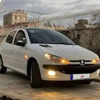 پژو 206 پاناروما بدون رنگ فروش فوری