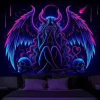 نقاشی دیواری و بلک‌لایت (خاص ترین باشید)