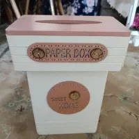 سطل و جا دستمال کاغذی