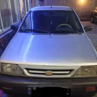 پراید نقره ای