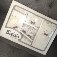 سرویس حوله حمام نوزاد سیسمونی