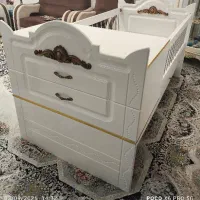 تخت دو منظوره کودک و نوجوان مدل سلطان کوچولو