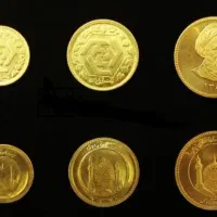 سه عدد ربع سکه غیر بانکی یک میلیون پانصد زیر تابلو