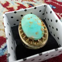 انگشتر فیروزه نیشابور نو نو بشرط
