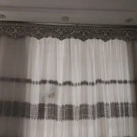 پرده تور گلدوزی. 10متر