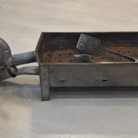 منقل ذغالی با دمنده دستی