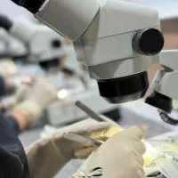 استخدام کات کار کاشت ابرو در اتاق عمل