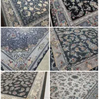 فرش وینتیج 1200 شانه نئوکلاسیک طرح مشکات
