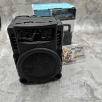 اسپیکر بلوتوثی چراغدار مدل GTS-1360 شارژی قابل حمل