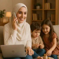 کسب وکار انلاین در منزل برای خانمها