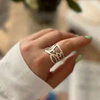 انگشتر اسم نقره / هدیه خاص