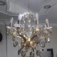 لوستر برنجی 8شاخه هشت شاخه