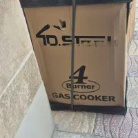 گاز ۴ شعله استیل