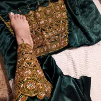 شلوار ملیله ای کاملانوهست درپاهردوشلوار 22و گرده35