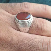 انگشتر نقره عقیق یمنی
