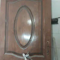 درب چوبی