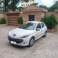 ۲۰۷ موتور  tu5p سقف فلزی هیدرولیک سفید