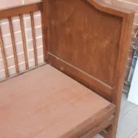 تخت نوزادی چوبی