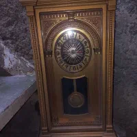 ساعت چوبی جنس دار