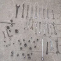 آچار یکسر تخت و یکسر رینگ به همراه بکس